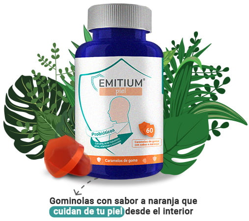 EMITIUM Piel - complemento alimenticio para el cuidado de la piel en formato gominolas