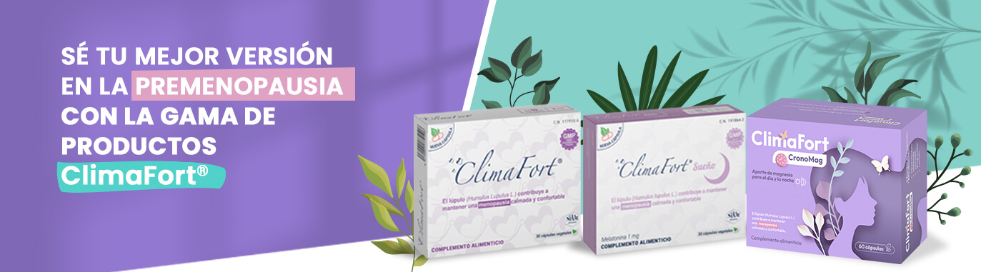 Gama de productos ClimaFort para la menopausia