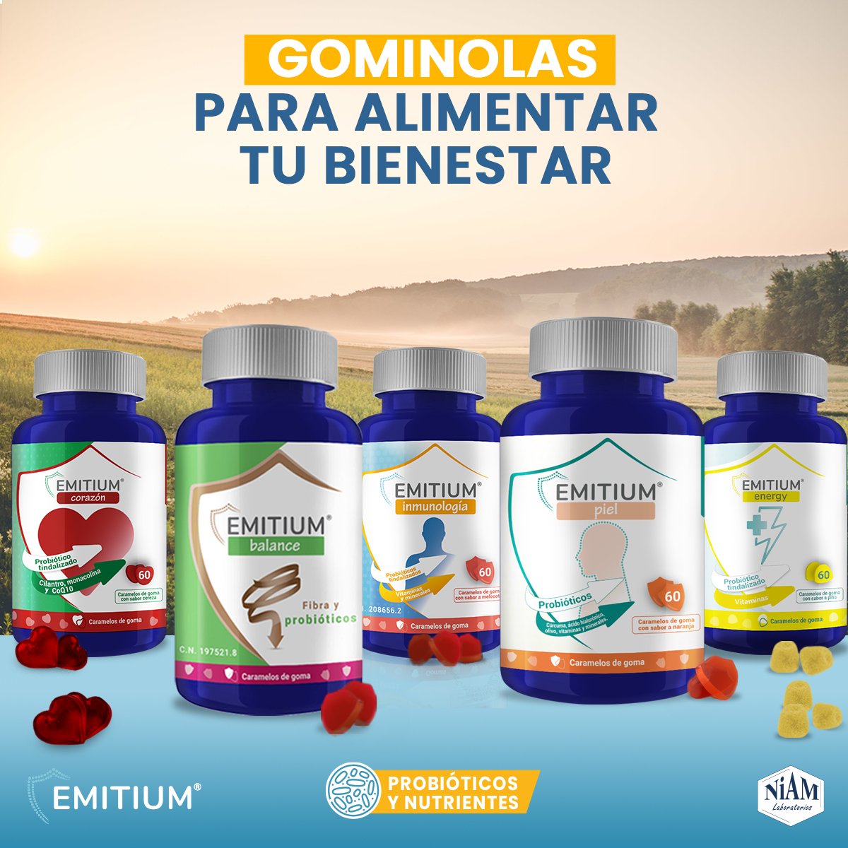 Gominolas para alimentar tu bienestar
