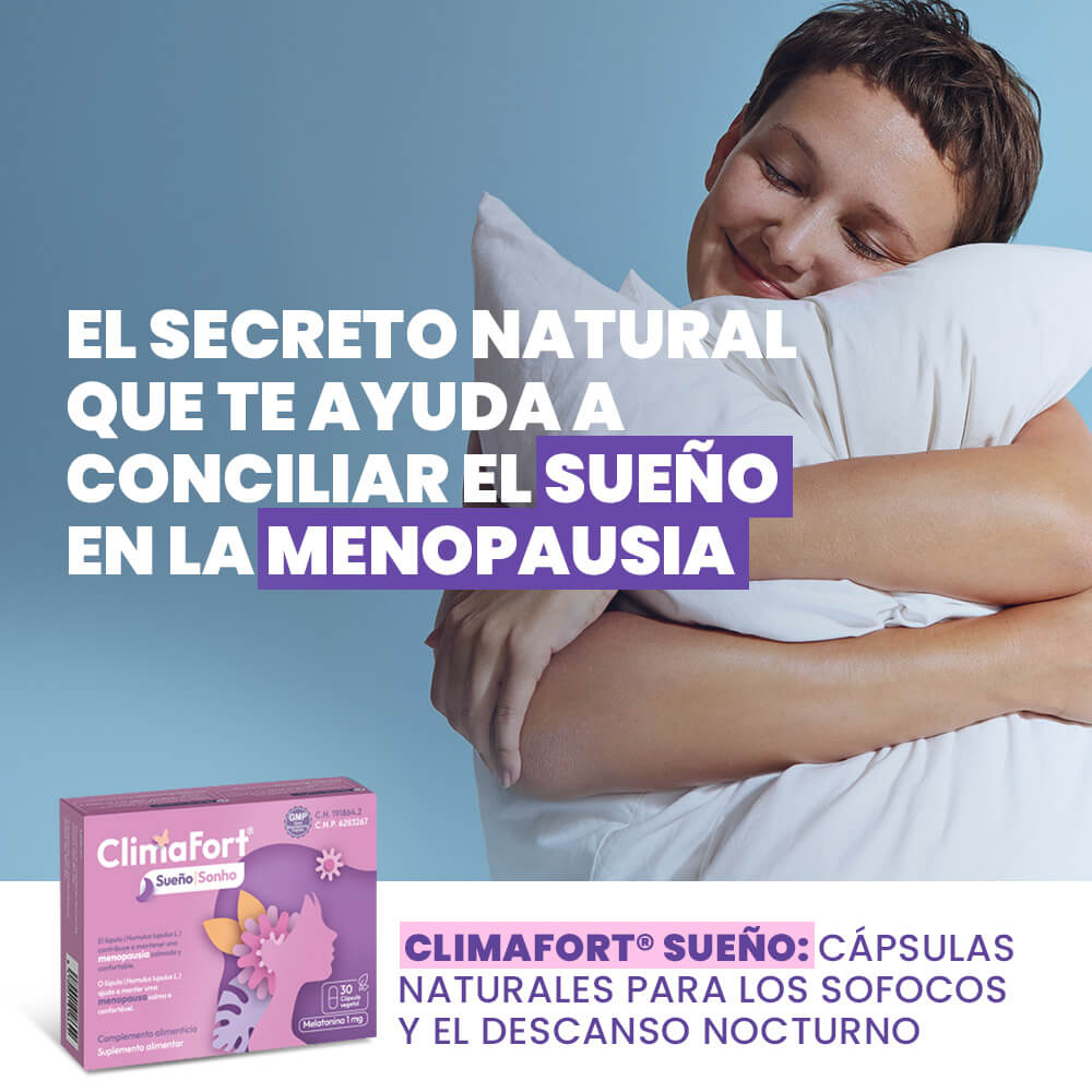 ClimaFort Sueño - el secreto natural para conciliar el sueño en la menopausia