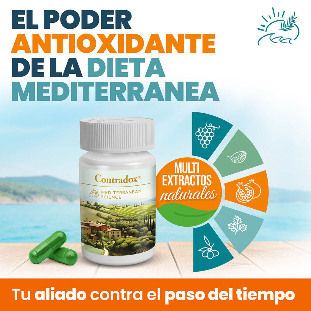 Contradox® el poder antioxidante de la dieta Mediterránea