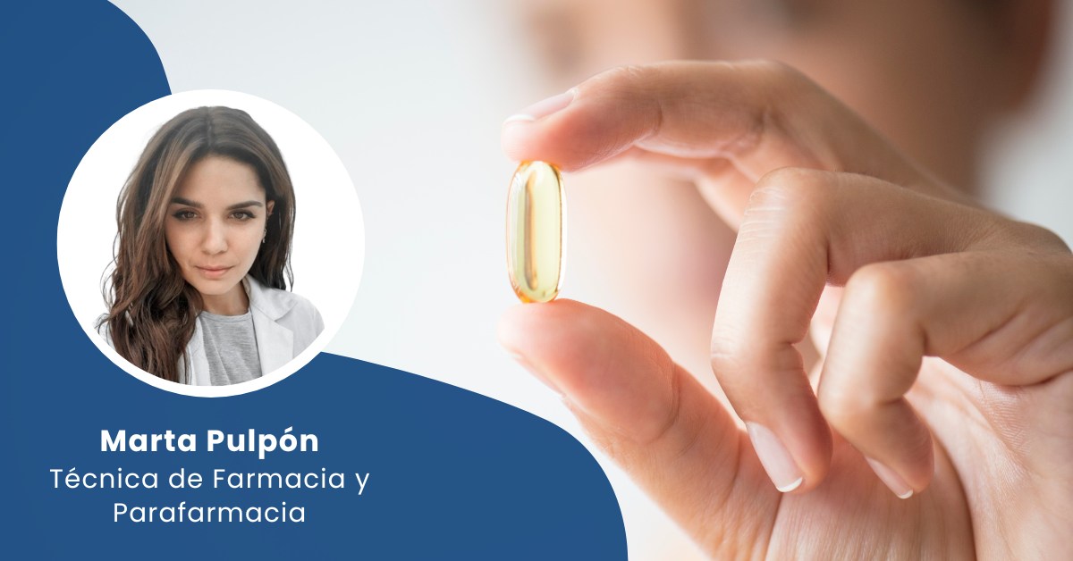 Imagen para el artículo de los beneficios del omega-3 para la menopausia con foto de su autora, Marta Pulpón