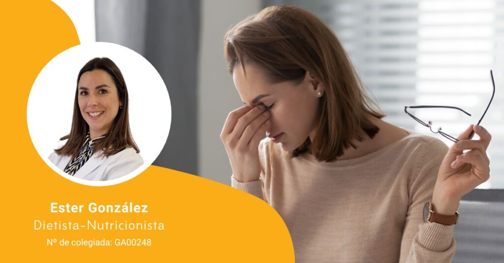 Cabecera del artículo sobre cómo reducir el cansancio mental con foto de su autora Ester González