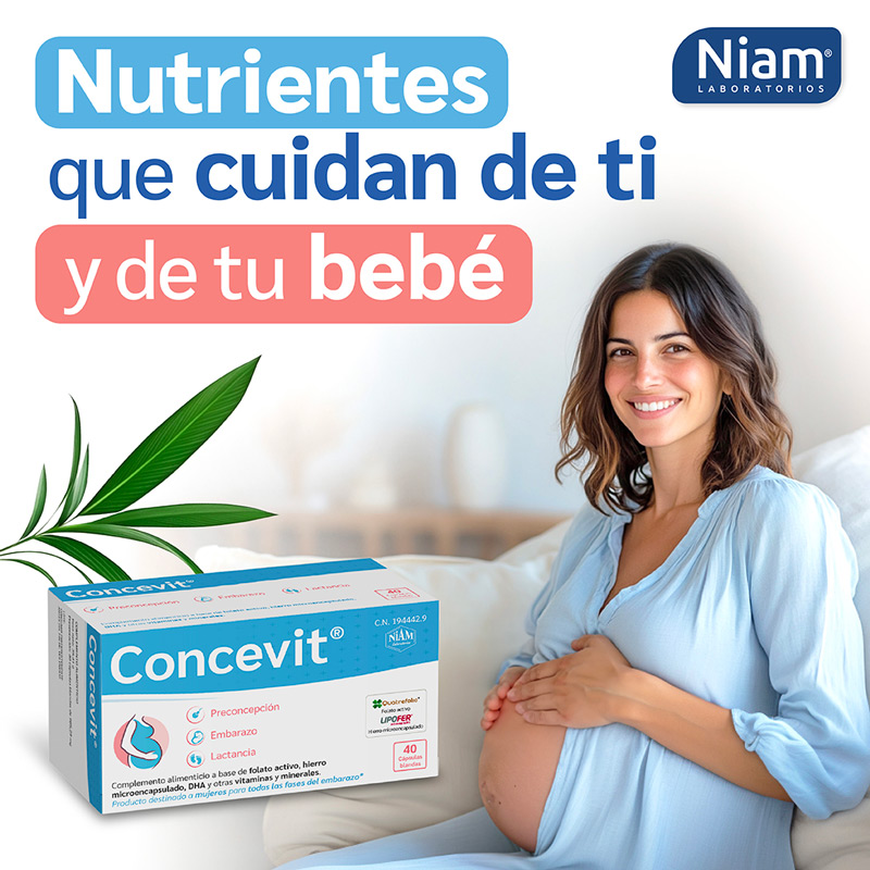 Concevit® nutrientes que cuidan de ti y de tu bebé