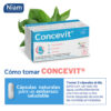 Concevit® cápsulas naturales para un embarazo saludable