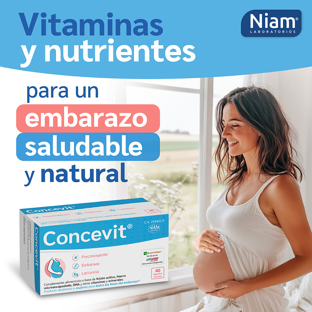 Concevit®, vitaminas y nutrientes para un embarazo saludable y natural