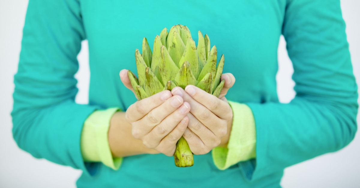 Cabecera del artículo sobre los beneficios de la alcachofa para la salud digestiva