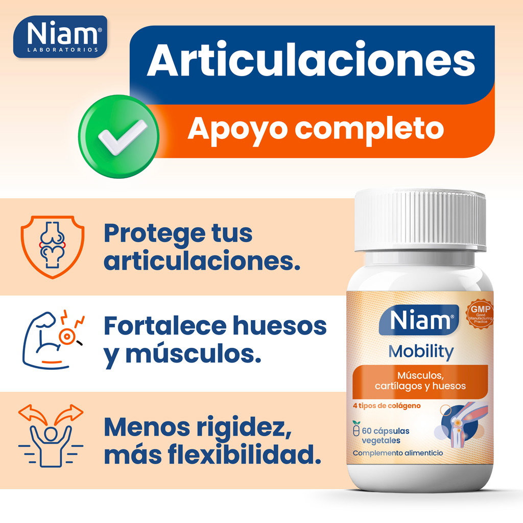 Niam Mobility, fortalece las articulaciones