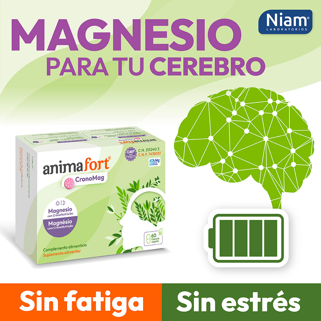 Animafort CronoMag, magnesio para tu cerebro