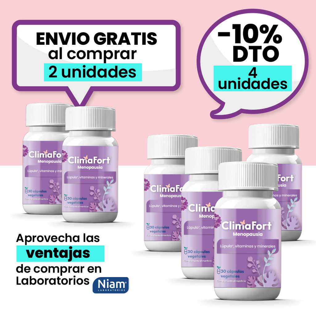 Pastillas para los sofocos de la menopausia y premenopausia