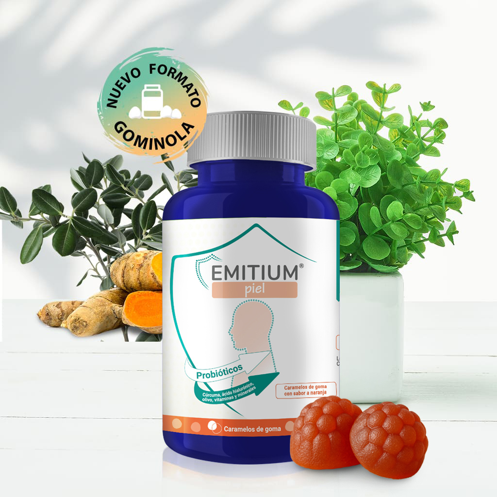 EMITIUM Piel, complemento alimenticio para la piel en formato gominolas