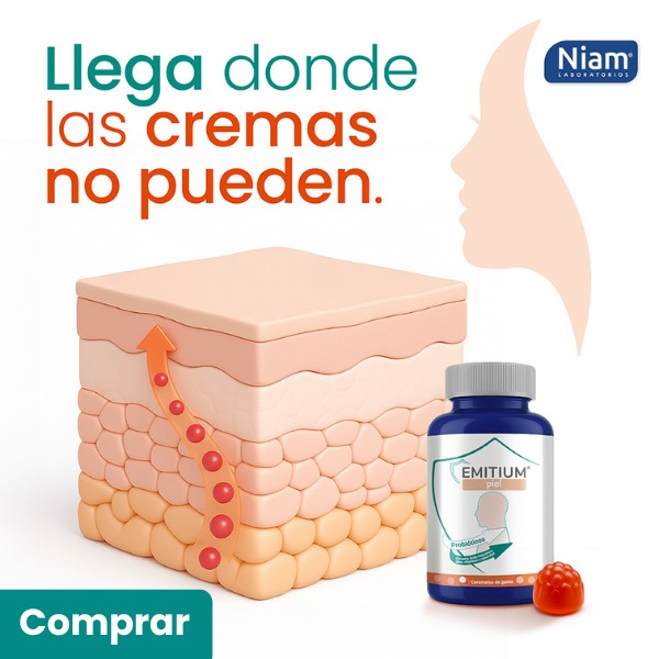 Banner EMITIUM Piel llega donde las cremas no pueden