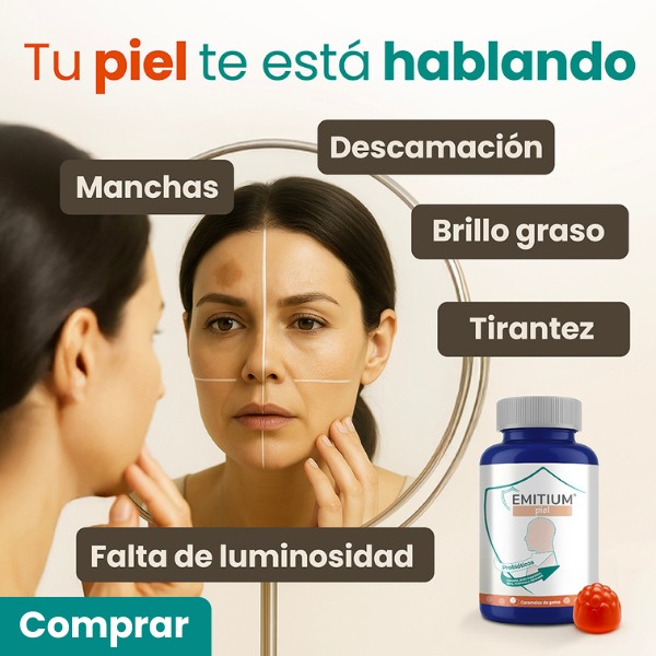 Banner EMITIUM Piel signos y síntomas de piel débil
