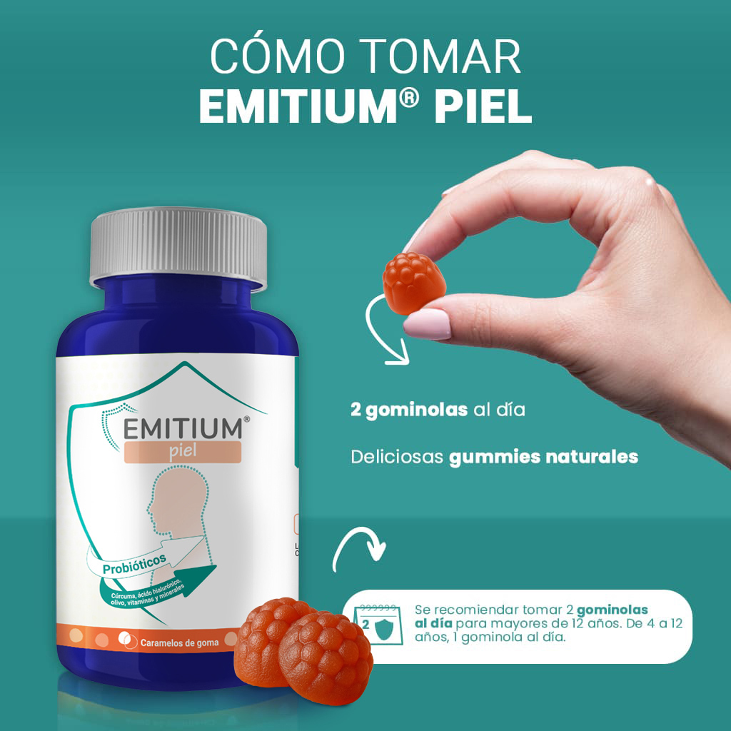 EMITIUM Piel, gominolas para una piel sana