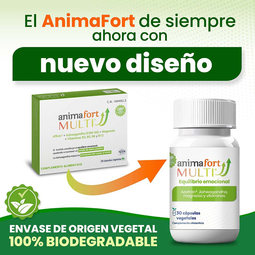 AnimaFort Multi - cápsulas ansiedad