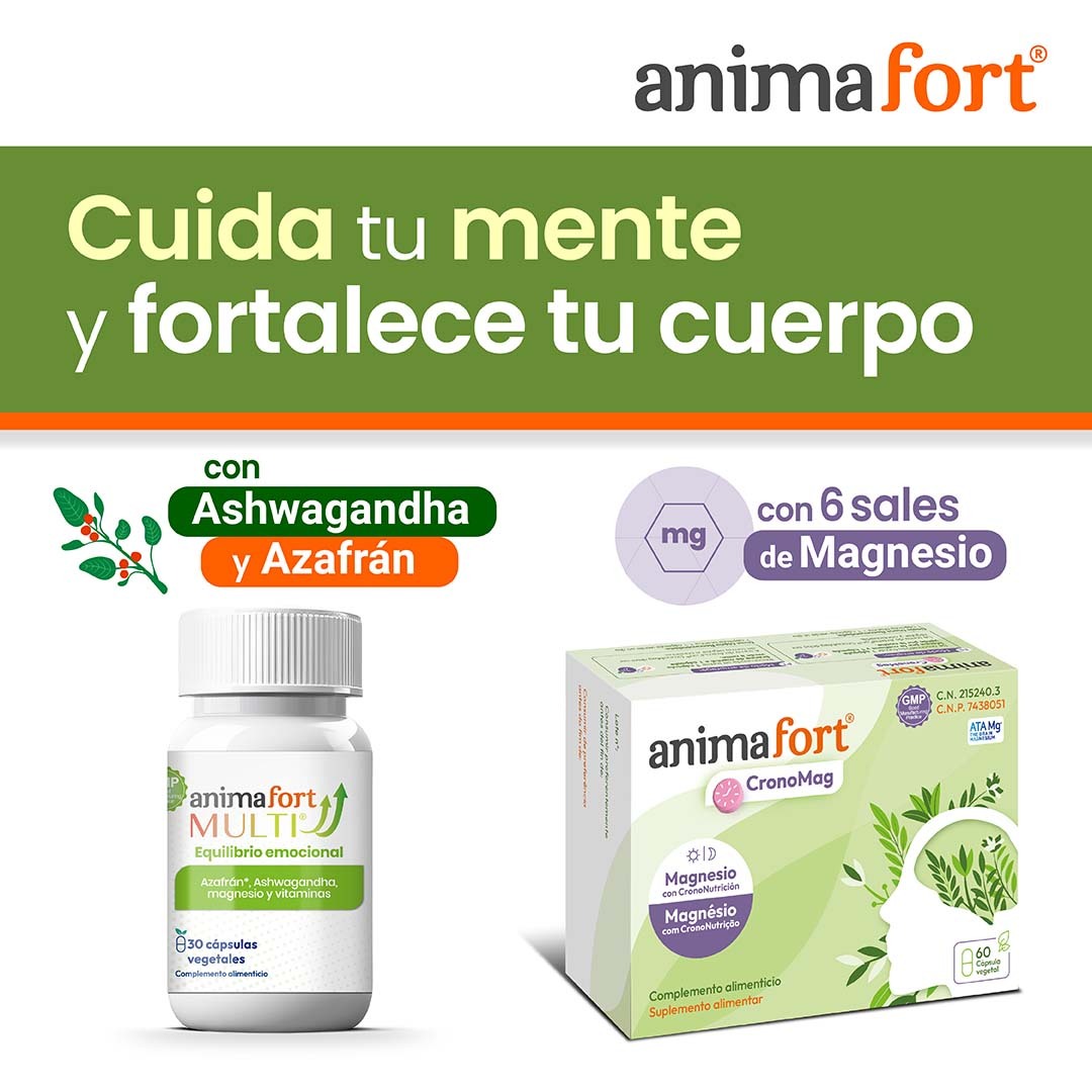 Animafort, pastillas para el cuidado de la mente y el cuerpo