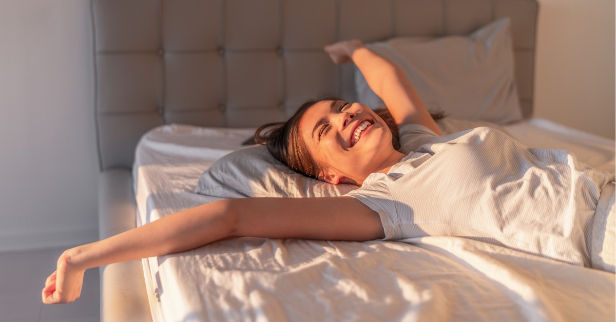 Cómo dormir mejor mujer despertando