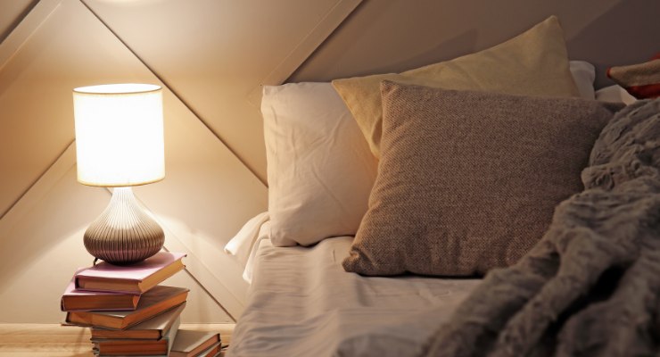 Habitación tranquila para dormir bien