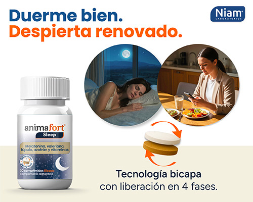 AnimaFort Sleep, tecnología bicapa con liberación en 4 fases