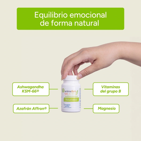 AnimaFort MULTI® | Pastillas Naturales para la Ansiedad