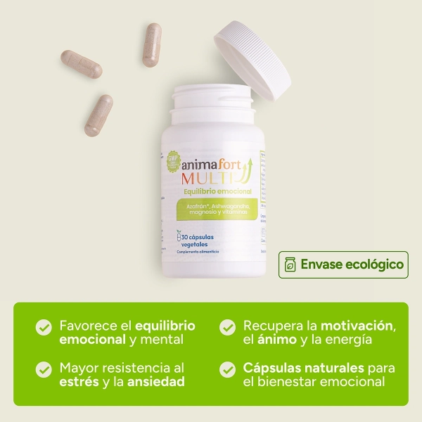 AnimaFort MULTI® | Pastillas Naturales para la Ansiedad