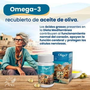 Oliga3 - complemento alimenticio a base de Omega3 y vitaminas
