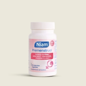 Niam Premenstrual, complemento alimenticio con Vitex