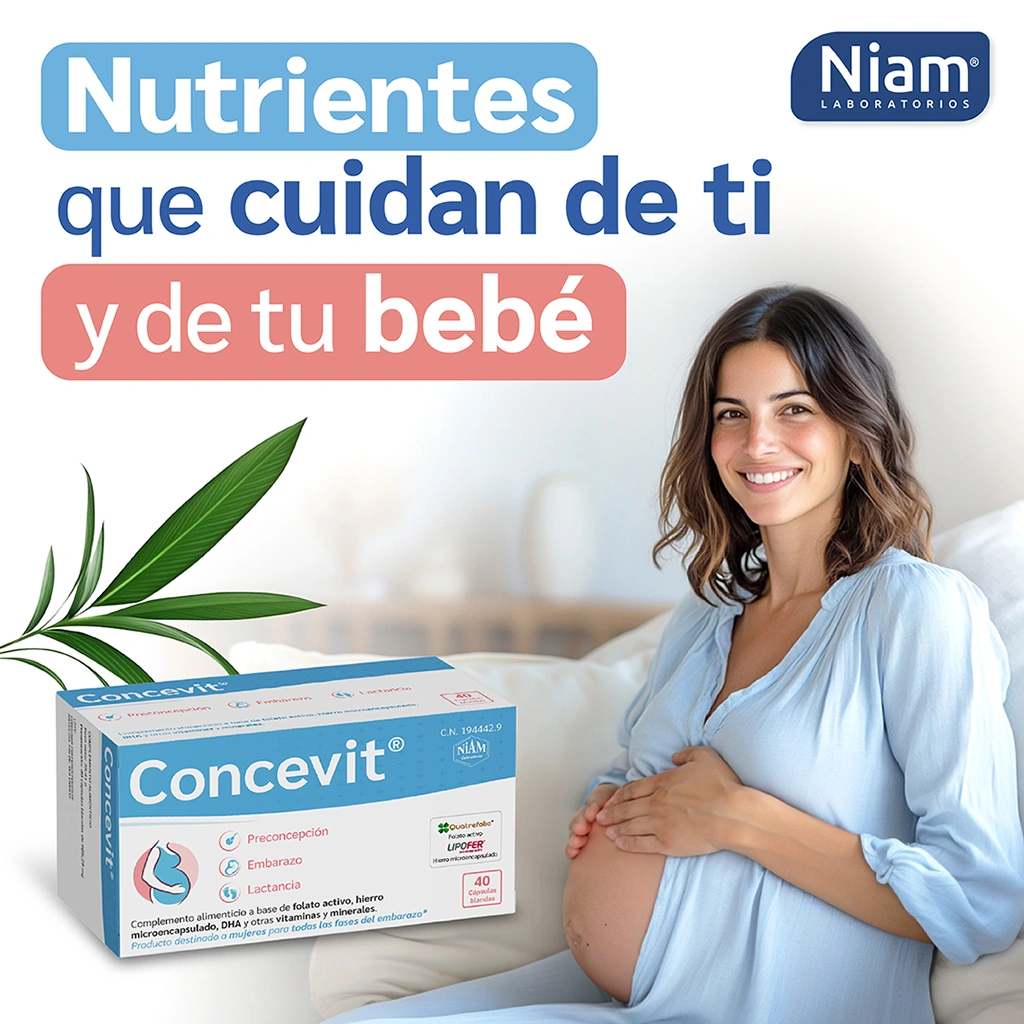 Concevit®, vitaminas y nutrientes para un embarazo saludable y natural