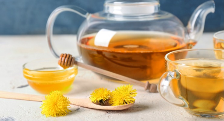 Infusión de diente de león