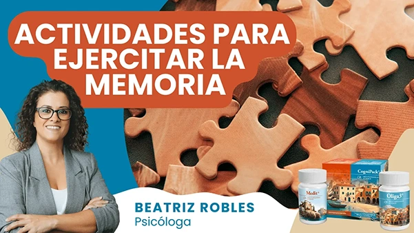 Portada vídeo actividades para ejercitar la memoria