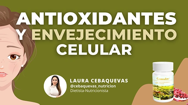 Portada vídeo antioxidantes y envejecimiento celular