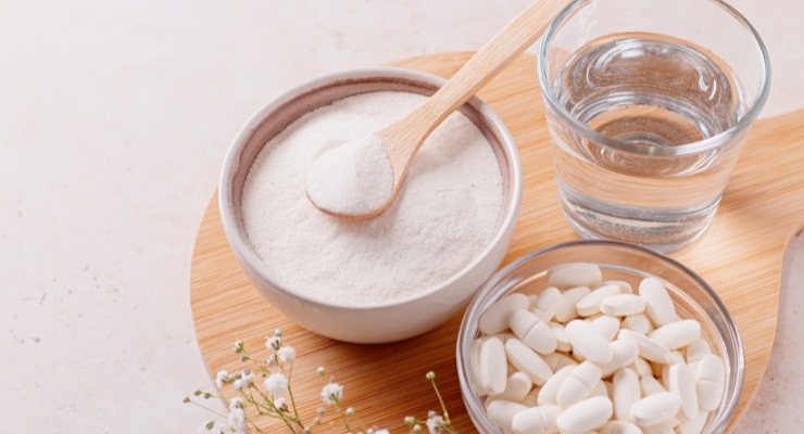 Distintas presentaciones de colágeno hidrolizado