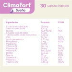 ClimaFort Sueño - ingredientes