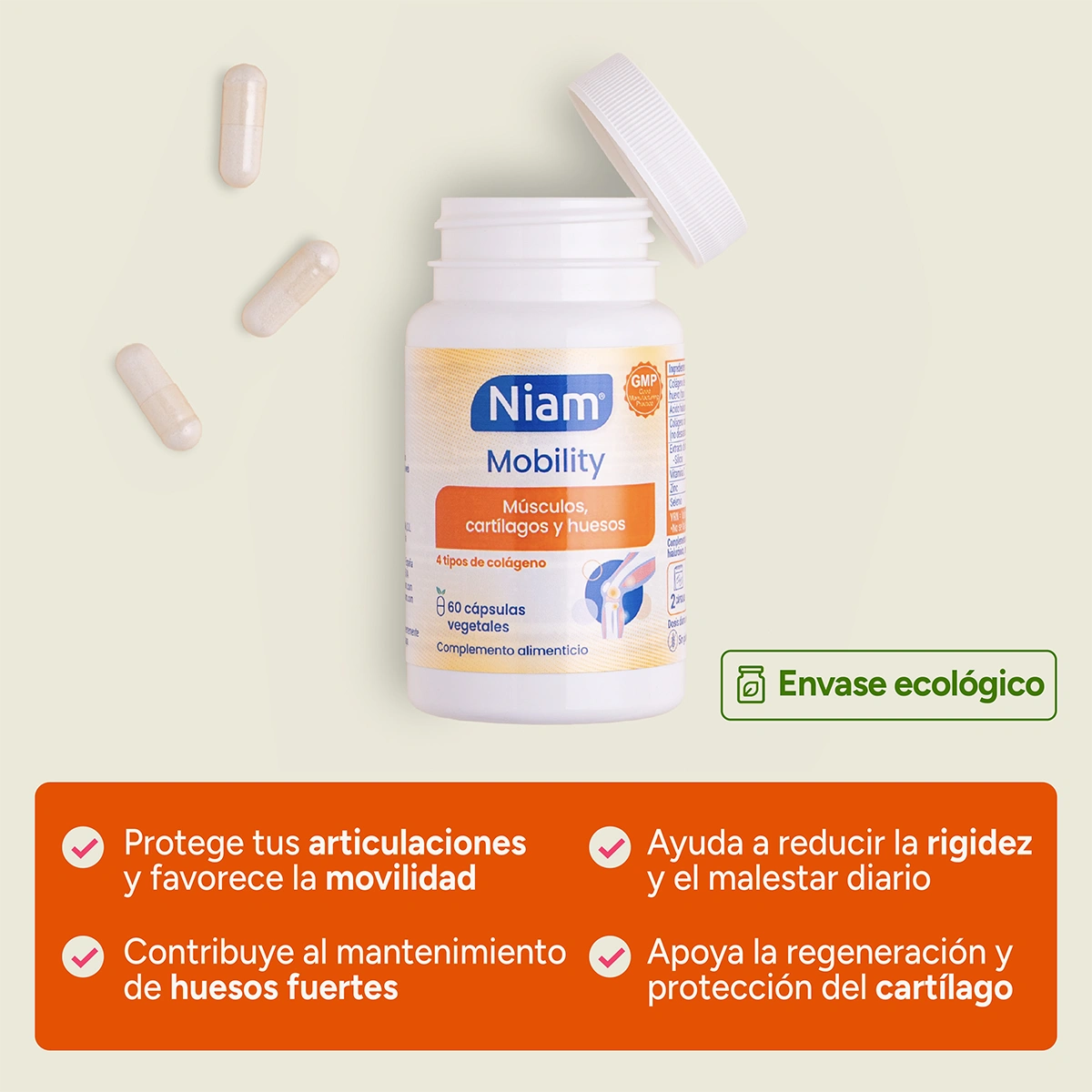 Niam Mobility - 4 tipos de colágeno para la salud ósea