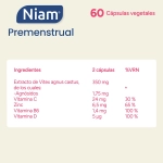 Niam Premenstrual - ingredientes