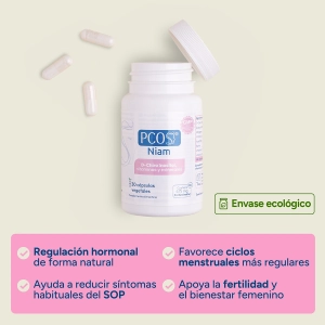 PCOS Niam, alivio de los síntomas del SOP
