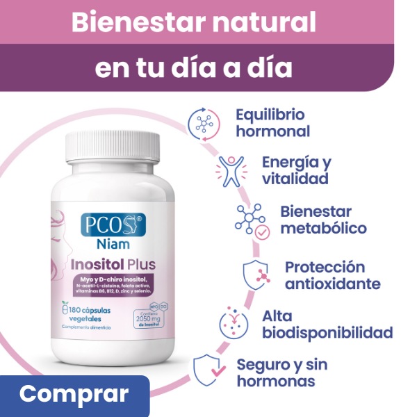 PCOS Inositol Plus, bienestar para la mujer con inositol