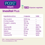 PCOS Inositol Plus - Ingredientes y composición