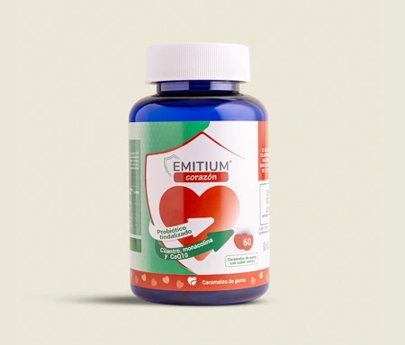 EMITIUM Corazón, suplemento alimenticio natural para el colesterol