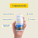 Vitamina D3+K2 - 1 cápsula al día