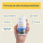 Vitamina D3+K2 - Formula alta biodisponibilidad