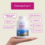 Colágeno fórmula 5 en 1. Con ácido hialurónico y magnesio